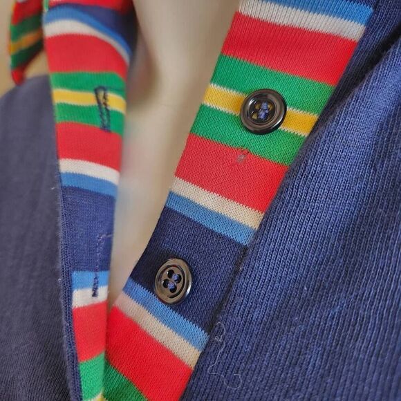 100% real person JCPenney kids medium or women's XS vintage '70s Chucky top - Picture 4 of 5